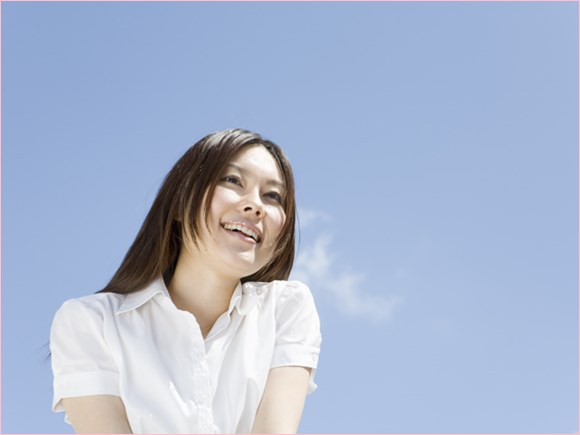 積極的な女性